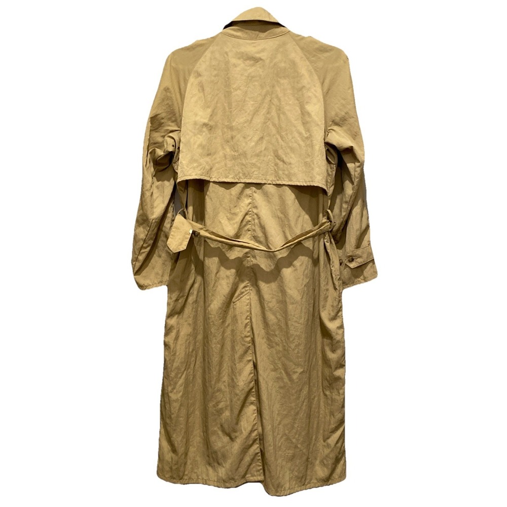 Vintage Banana Republic Trench Coat & Belt Beige Men's Large - Picture 2 of 6